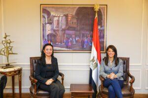 المشاط ومايا مرسي تبحثان دعم دور المرأة في التنمية