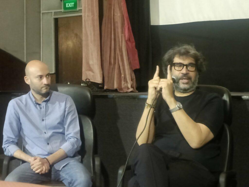 كتب السيناريو في 3 سنوات.. عمر هلال يكشف كواليس فوي فوي فوي في مهرجان جمعية الفيلم