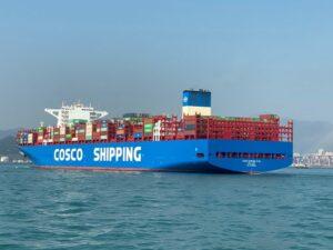 شركة كوسكو: تحويل 4 سفن بطاقة 16 ألف حاوية مكافئة للعمل بالميثانول