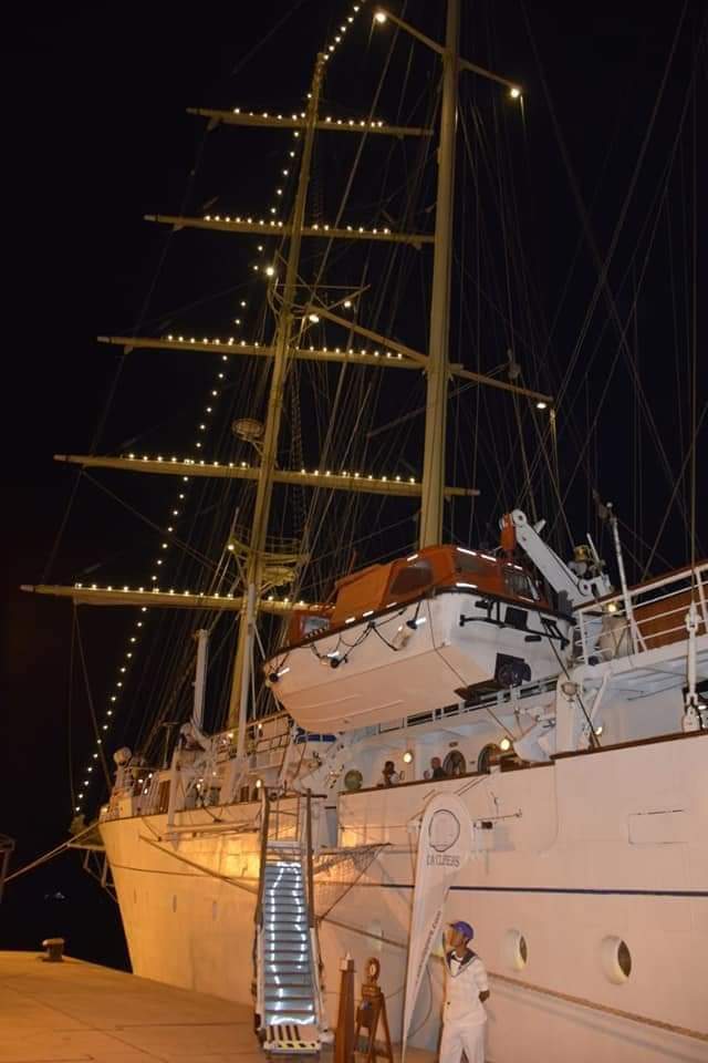 السفينة السياحية STAR CLIPPER تغادر اليوم ميناء بورسعيد