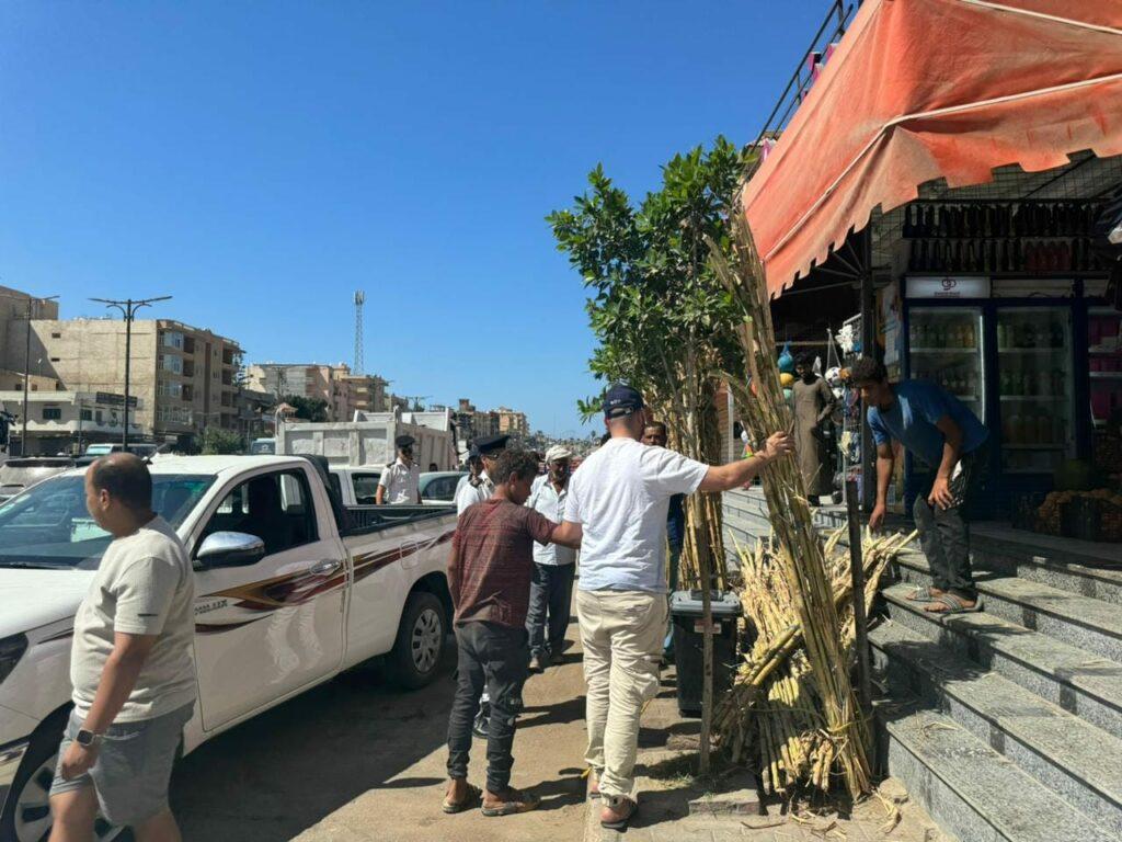 أجهزة مدن محافظة مطروح تشن حملات متنوعة استعداداً لاستقبال عيد الأضحى