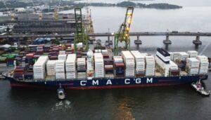 شركة CMA CGM تعلن تطبيق رسوم إضافية من الساحل الشرقي لأمريكا الجنوبية إلى أوروبا وشرق البحر المتوسط