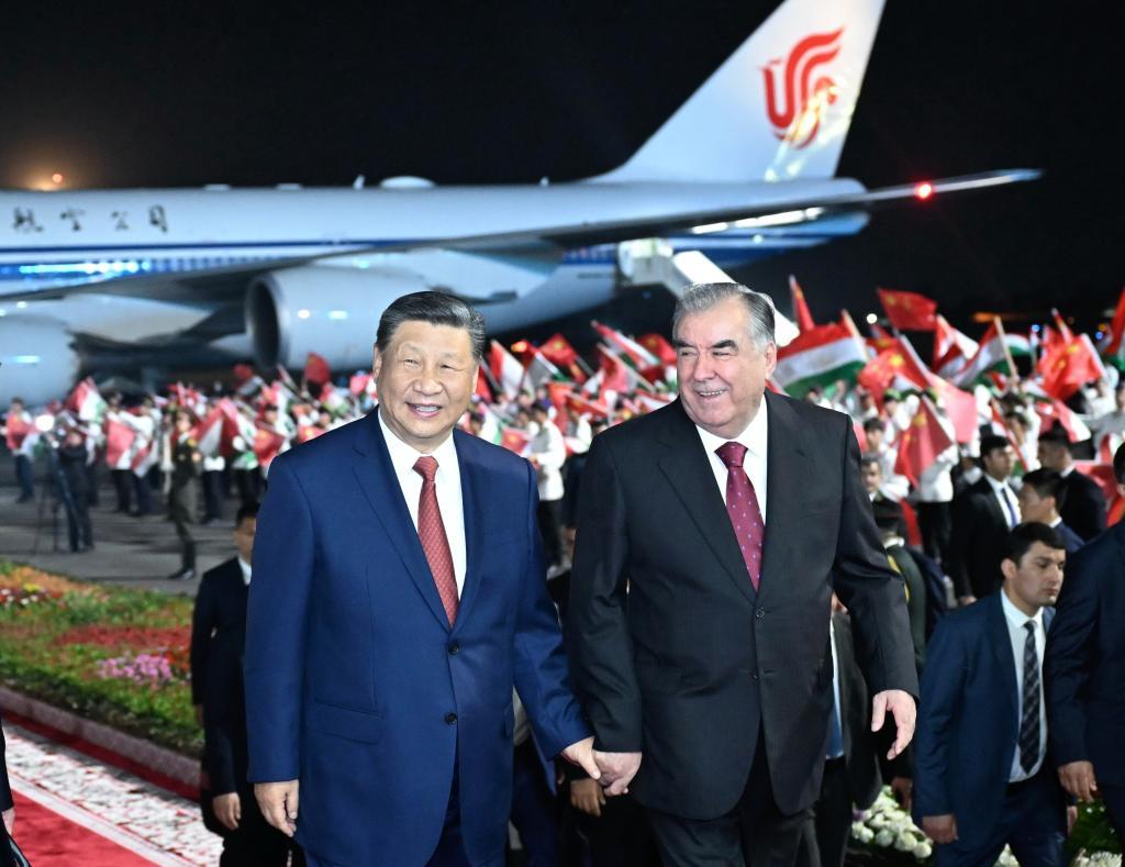 شينخوا: الرئيس الصيني يزور طاجيكستان متطلعا لآفاق جديدة للتعاون الثنائي