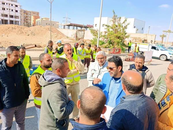 رئيس جهاز العبور الجديدة يتابع استعدادات فصل الشتاء