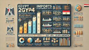 بلغت 7.86 مليار دولار.. ارتفاع في الواردات خلال سبتمبر 2024 (جراف)