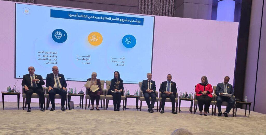 وزيرة التضامن تستعرض تجربة مصر في دعم الأسر المنتجة خلال حدث رفيع المستوى بالبحرين