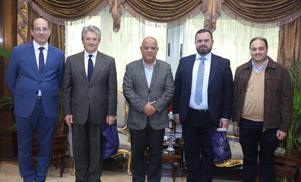 وفد من المنظمة البحرية الدولية يزور الهيئة العامة لميناء الإسكندرية