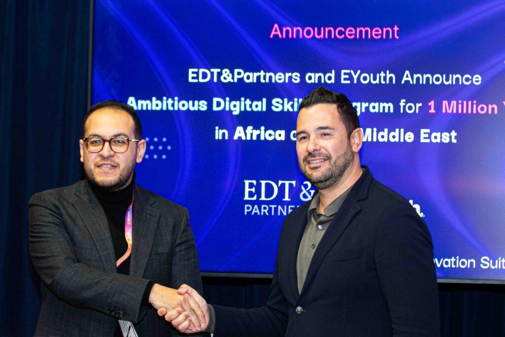 شركة «EDT &Partners» العالمية و «Eyouth» المصرية تستثمران 6 ملايين دولار فى تطوير المهارات الرقمية