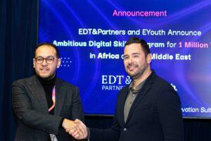 شركة «EDT &Partners» العالمية و «Eyouth» المصرية تستثمران 6 ملايين دولار فى تطوير المهارات الرقمية