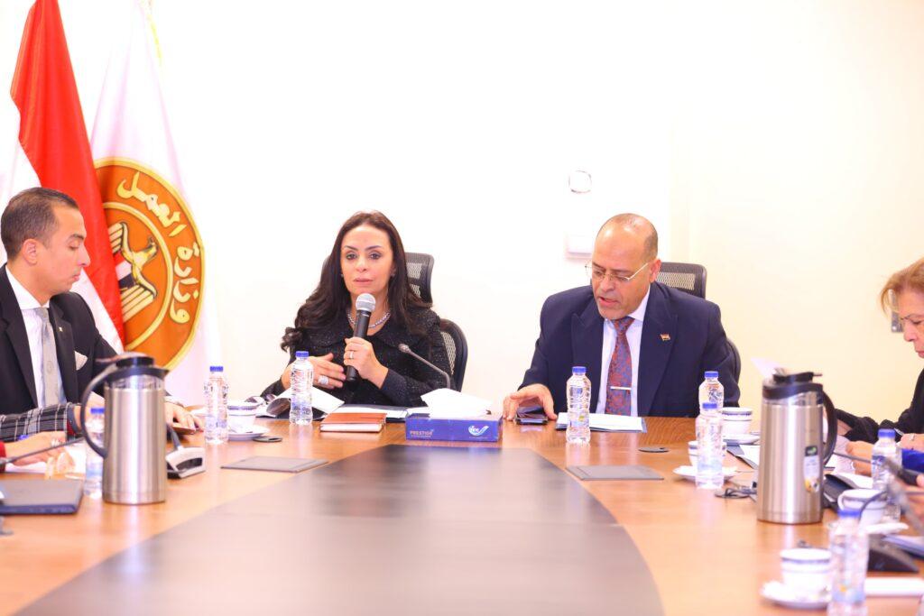 وزيرا التضامن والعمل يترأسان اجتماع اللجنة التشريعية لإعداد مشروع قانون العمالة المنزلية