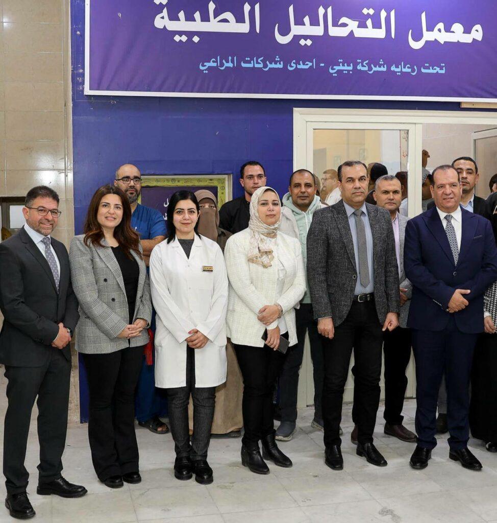 دعم مستشفى غرب النوبارية المركزي بأجهزة طبية حديثة