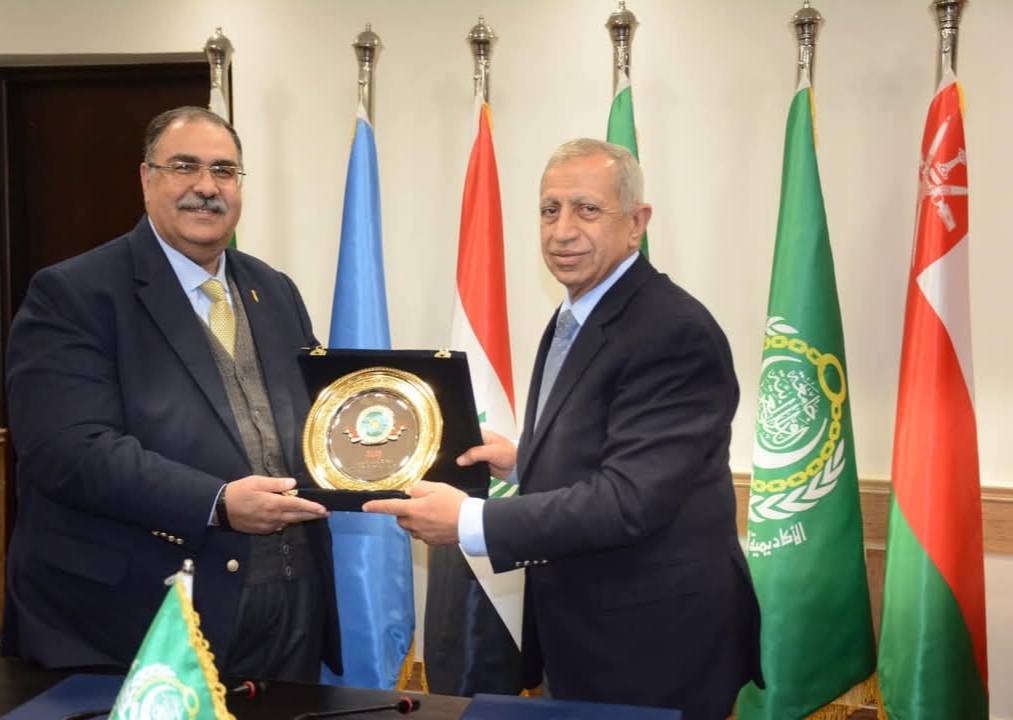 «الاكاديمية العربية للعلوم والنقل البحري» توقع بروتوكول مع المركز القومي لدراسات الشرق الأوسط