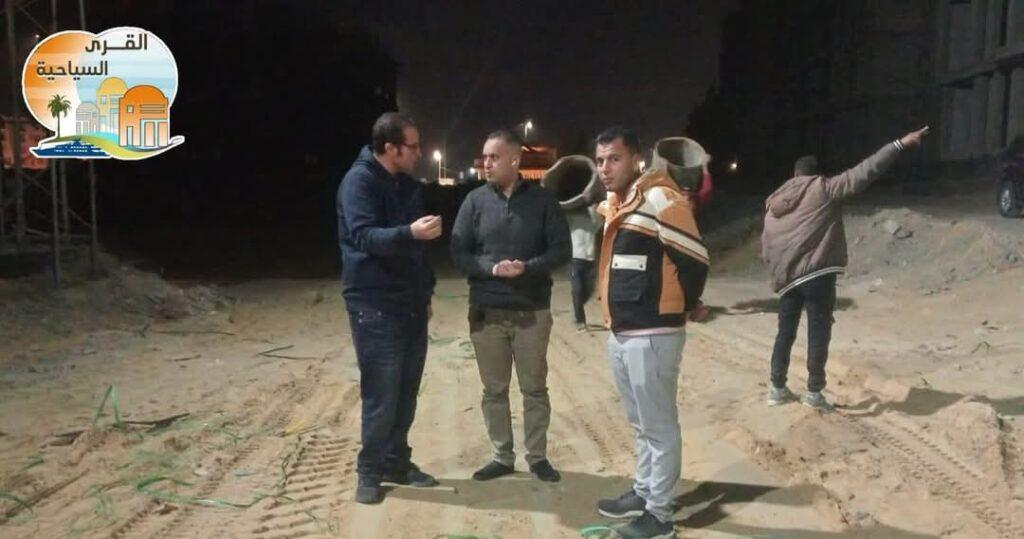 جهاز القرى السياحية يتابع تنفيذ 917 وحدة بـ«مارينا 8»