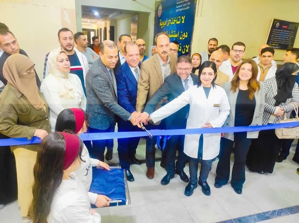رئيس «النوبارية الجديدة» يفتتح معمل مستشفى المدينة بعد تطويره