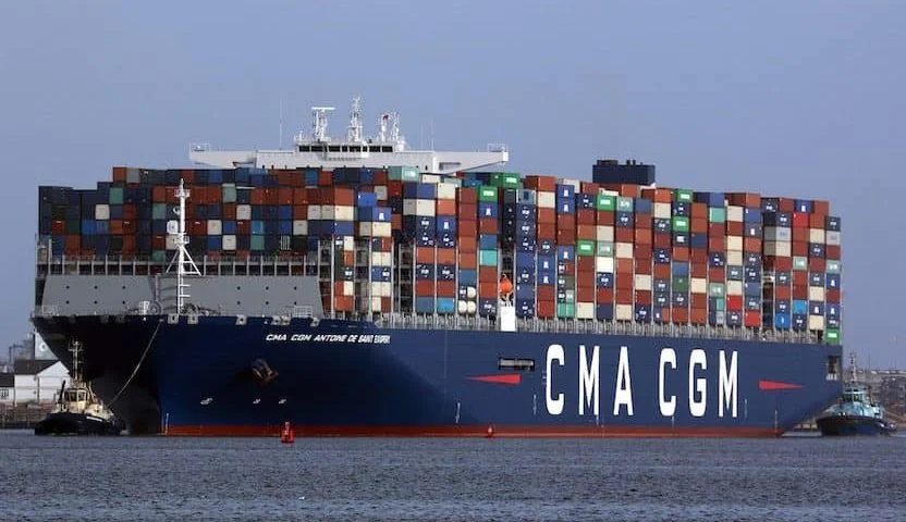 خط «CMA CGM» ترفع أسعار الشحن المباشر من أمريكا اللاتينية إلى أوروبا ​​والشرق الأوسط