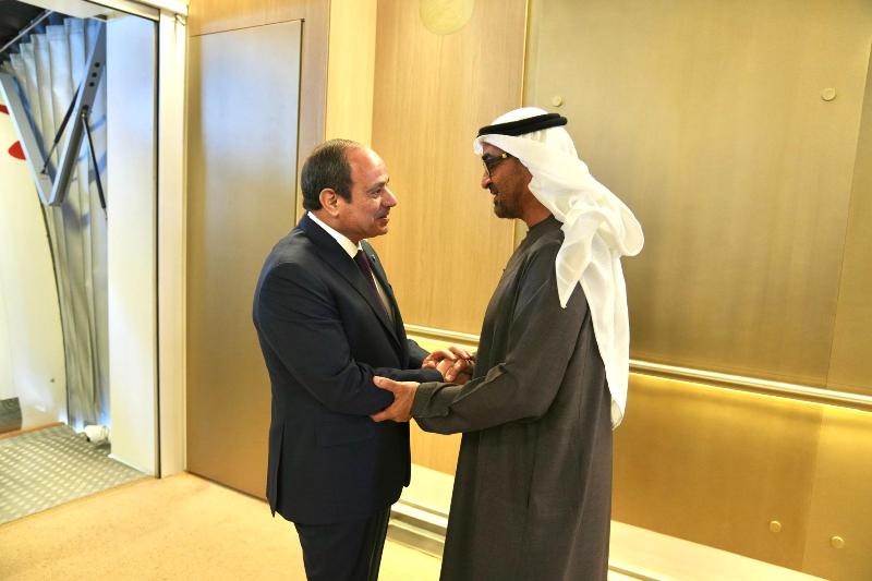 الرئيس السيسي يستقبل رئيس الإمارات ويبحث معه سبل تعزيز التعاون في مختلف المجالات
