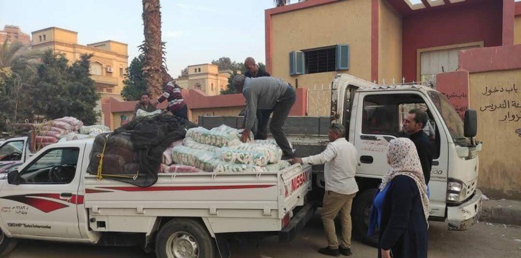 محافظ الجيزة: جهود مستمرة لتوفير الدعم السلعي للأسر الأولى بالرعاية