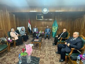«جنوب الدلتا للكهرباء» تؤكد حرصها على التعاون مع القليوبية في المشروعات التنموية