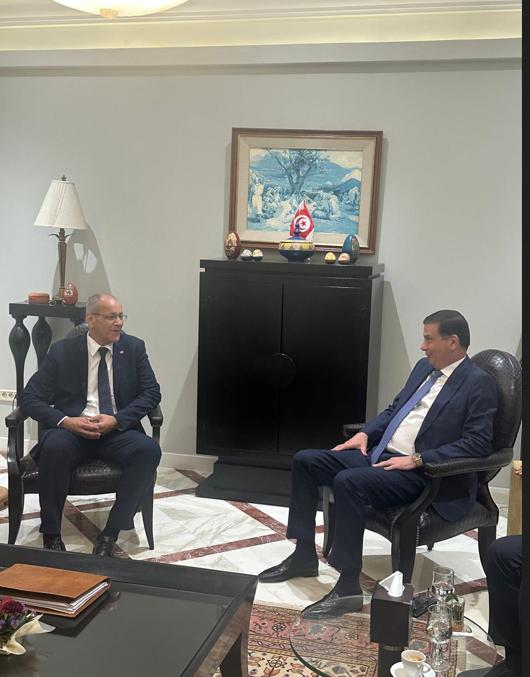 وزير الزراعة يبحث مع وزير البيئة التونسي تعزيز التعاون الإقليمي في مجالات التنمية المستدامة