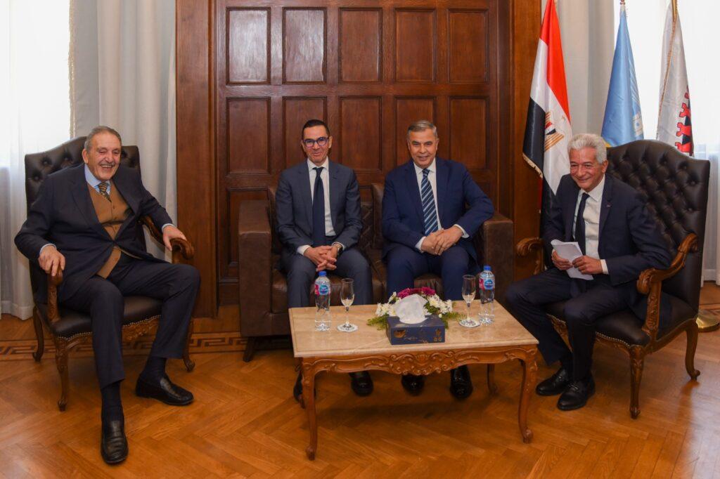 وزير الاستثمار ومحافظ الإسكندرية يعقدان لقاء موسعا مع أعضاء الغرفة التجارية