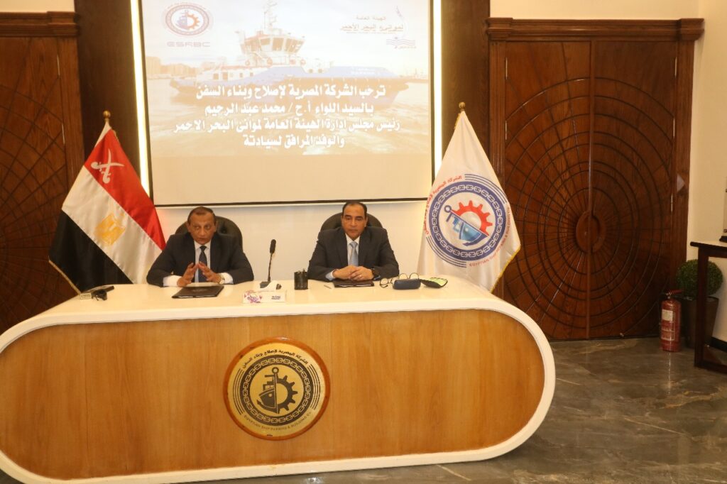 موانئ البحر الأحمر تتعاقد  مع «المصرية لإصلاح السفن» لبناء قاطرتين بقوة شد 70 طنا
