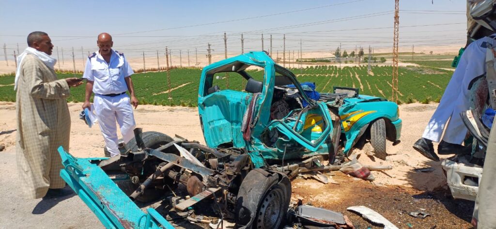 8 قتلى و22 مصابًا في حادث مأساوي بالصحراوي الغربي.. و"المجمعة المصرية للتأمين الإلزامي" تتحرك لصرف التعويضات