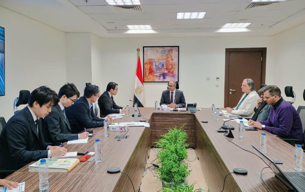 اليابان تبحث الفرص الاستثمارية المتاحة بمشروعات البنية التحتية لمرفق المياه بمصر