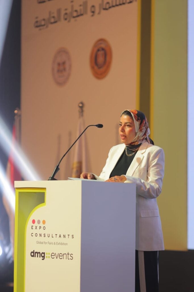 ماهيتاب عمر: مؤتمر الصادرات المصرية منصة لتعزيز الشراكة بين الدولة والقطاع الخاص 