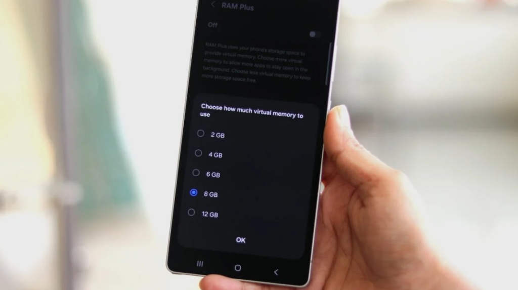 «سامسونج» توسع الذاكرة الافتراضية لـ One UI 8 إلى 12 جيجابايت