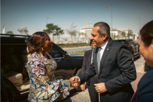 العاصمة الإدارية الجديدة تستقبل رئيسة مجلس الشيوخ في كوت ديفوار