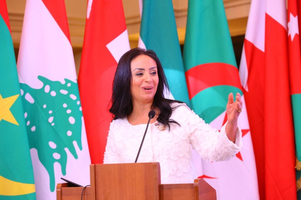 وزيرة التضامن تشهد انطلاق المؤتمر العام العاشر لمنظمة المرأة العربية