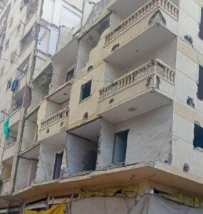 تنفيذ قرارات إزالة عاجلة لعقارات آيلة للسقوط في الإسكندرية