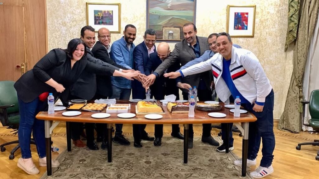 مجلس نقابة الصحفيين الجديد ينشر صورة أول اجتماع للمجلس
